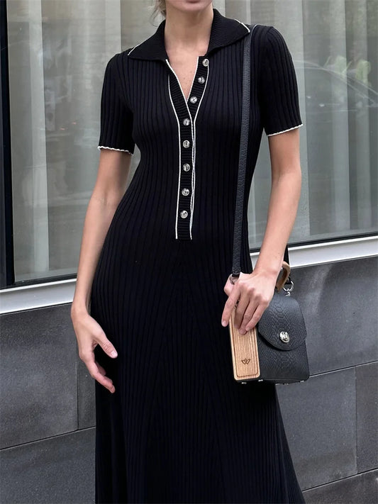 Tossy Knit Maxi Dress